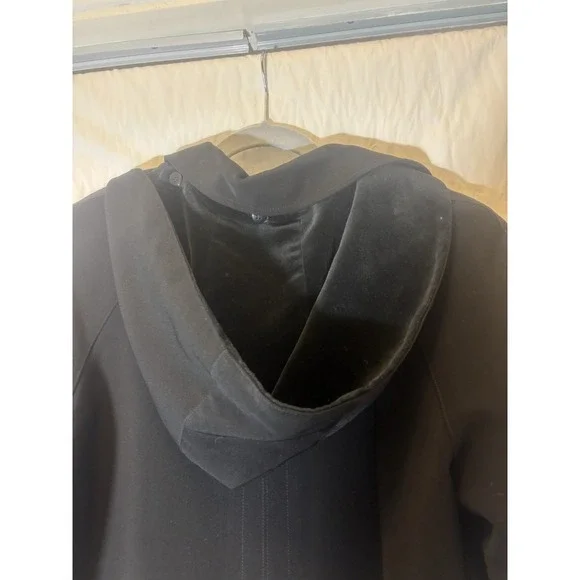 Talbots Long‎ Fully Lined Hooded Trench Coat Size 12 M2 - Picture 2 of 9